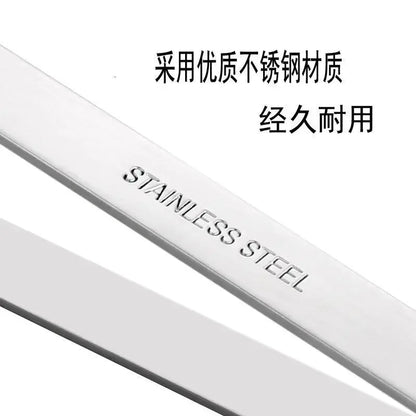 1pcs 430 Stainless Steel Fish Bone Tweezers Pincer Clip Puller Remover Tongs Fish Bone Plucking Clamp Kitchen Gadgets Tools