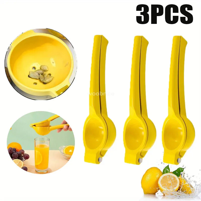 Manual Lemon Clip Creative Kitchen Gadgets Colorful Manual Lemon Juicer Not Easy To Deform Mini Home Portable Lemon Clip