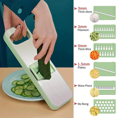 Multifunctional Shredder, Vegetable Cutter, Household Potato Shredder, Cucumber Slicer, Shredder, Vegetable Cutting Tool
