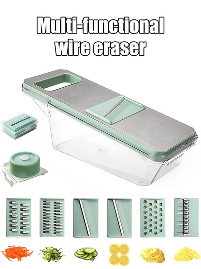 Multifunctional Shredder, Vegetable Cutter, Household Potato Shredder, Cucumber Slicer, Shredder, Vegetable Cutting Tool
