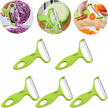 1/3/5pcs Peeler Vegetables Fruit Stainless Steel Cabbage Graters Salad Potato Slicer Kitchen Accessories Cooking Tools